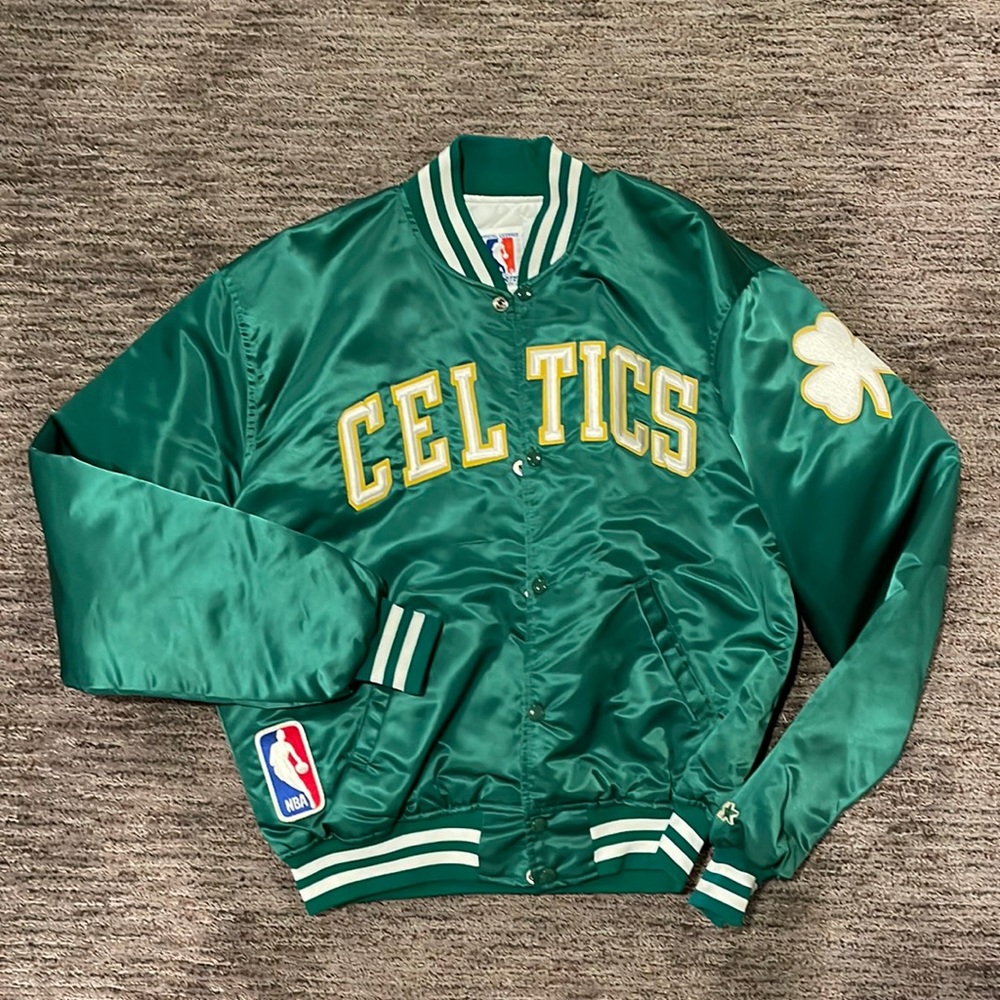 Vintage Boston Celtics Starter satin jacket (XL). Excellent condition.